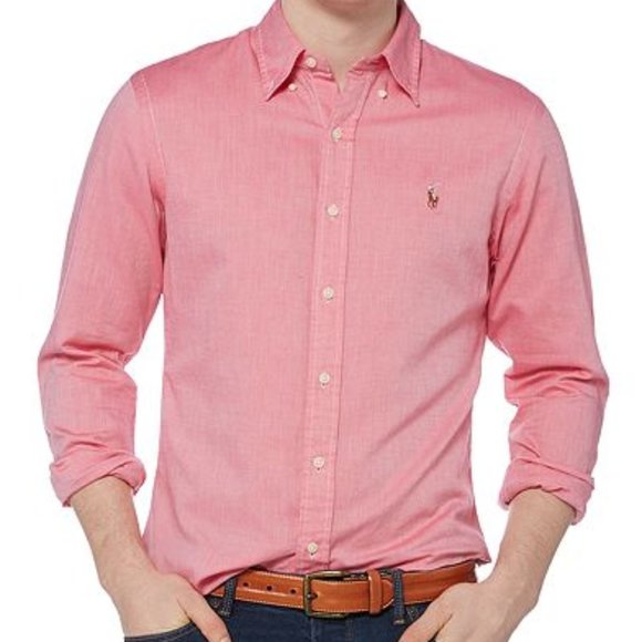 ralph lauren chambray oxford